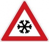 Varování: sněžení, vysoký stupeň nebezpečí,