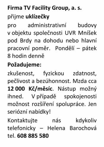 Nabídka práce