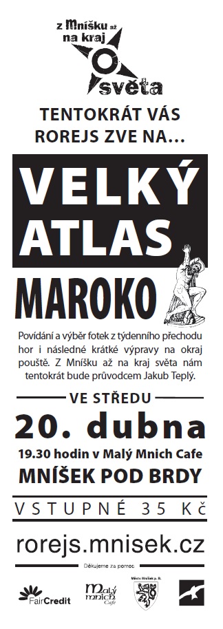 Rorejs zve: Velký Atlas - Maroko