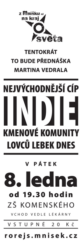 Indie 8. 1. 2010 PLAKAT