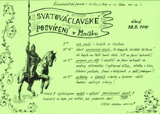 Svatováclavské posvícení - plakát