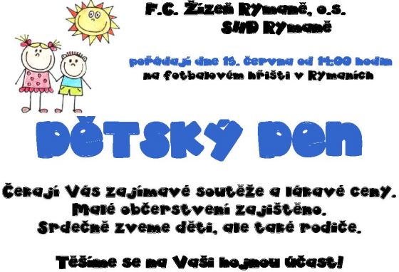 Dětský den Rymaně