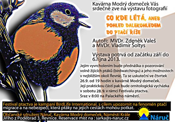 Birdlife 26. 9. 2013 pozvánka 