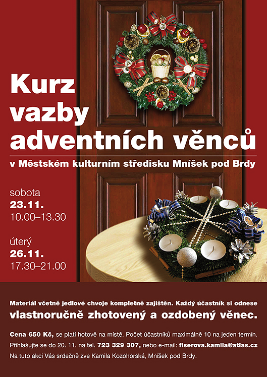 advent 2013 věnce