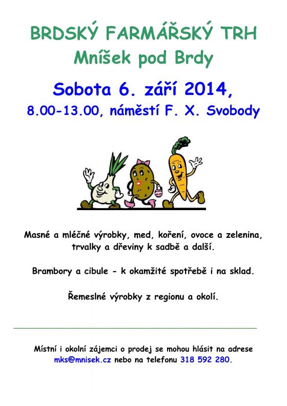 Brdský farmářský trh +6. 9. 2014