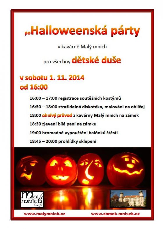 PoHalloweenská party 1. 11. 