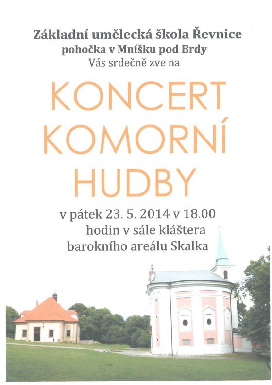 Koncert komorní hudby Skalka 23. 5. 2014