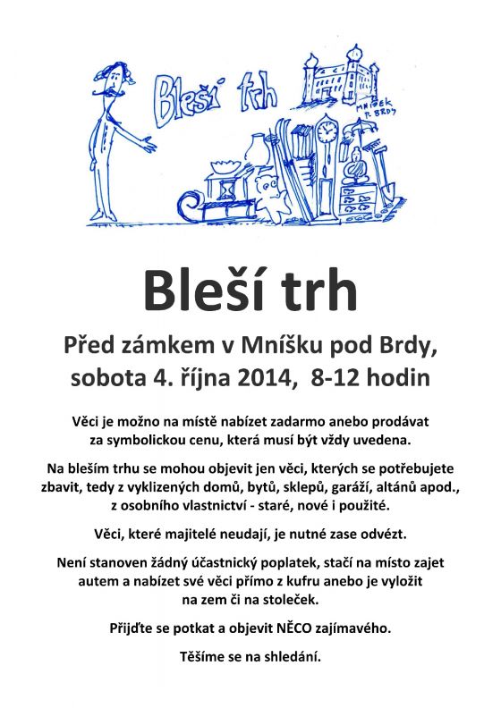 Bleší trh 4. 10. 2014