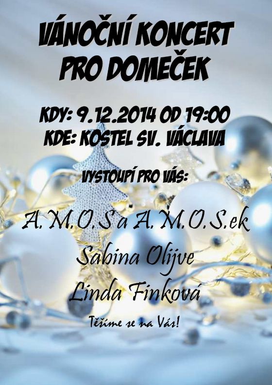 Vánoční koncert 9. 12. 2014