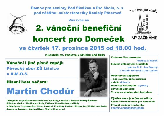 2. vánoční koncert pro domeček